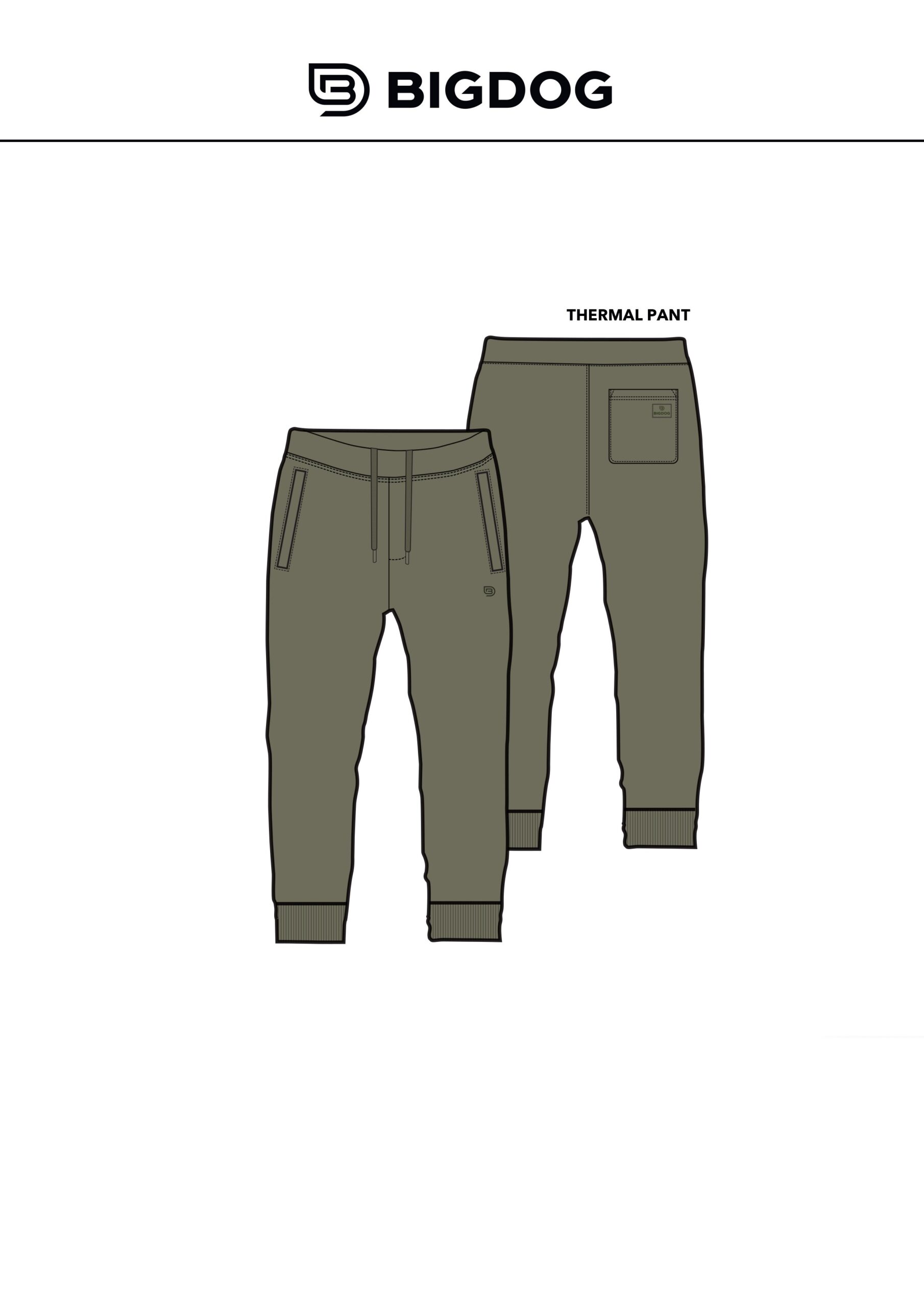 Mens Jogger Big Dog Clothing Ltd